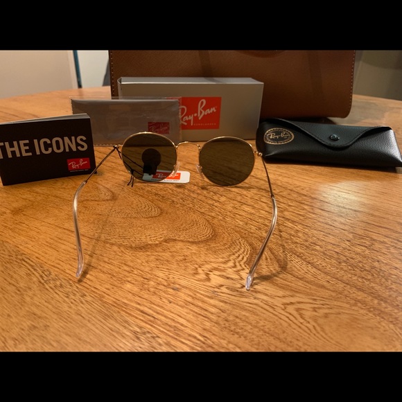 RAY-BAN ROUND METAL SUNGLASSES - Picture 5 of 8
